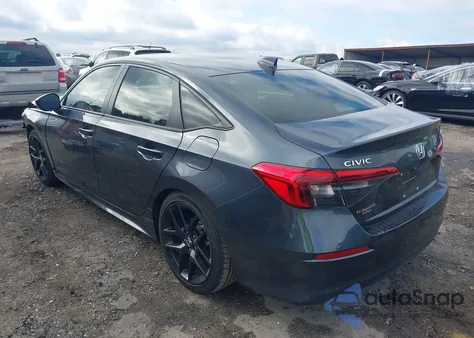 2024 Honda Civic Sport из США, поврежденный, VIN 2HGFE2F50RH590088